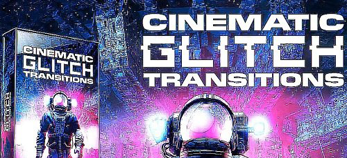 PRO Cinematic Glitch Transitions Pack 1631133