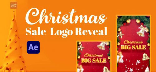Videohive - Christmas Sale Logo Reveal For After Effects - 49599092