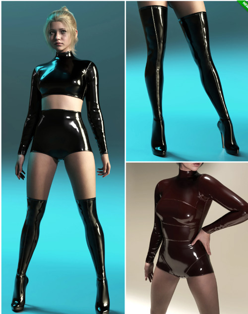 Multi-Style Bodysuit, Boots and Textures Bundle