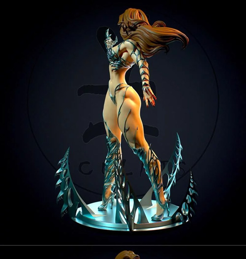 Witchblade - Sara Pezzini NSFW 3D Print