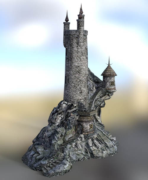 Wizard`s Tower for DAZ Studio