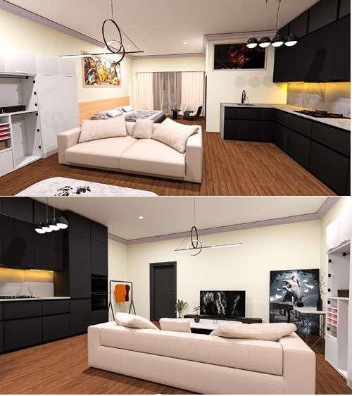 Luxurious Studio Apartment