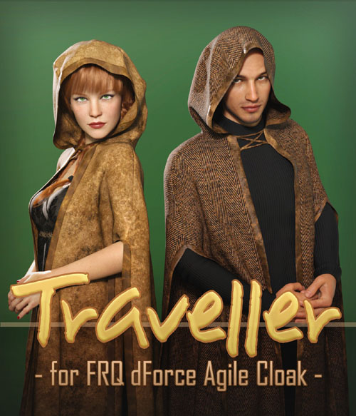 Traveller for FRQ dForce: Agile Cloak