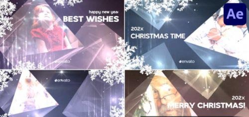 Videohive - Christmas And New Year Typography for After Effects - 49716820