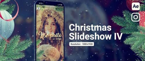 Videohive - Christmas Slideshow Vertical - 49719620