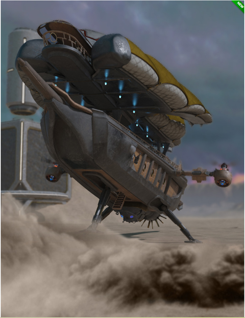 The Storm Riders Airship