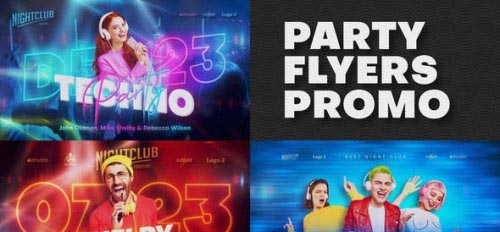Videohive - Party Flyers Promo - 49718800