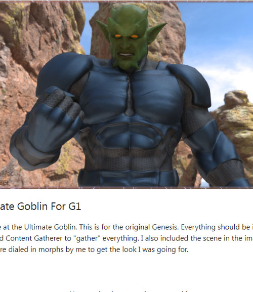 Ultimate Goblin For G1