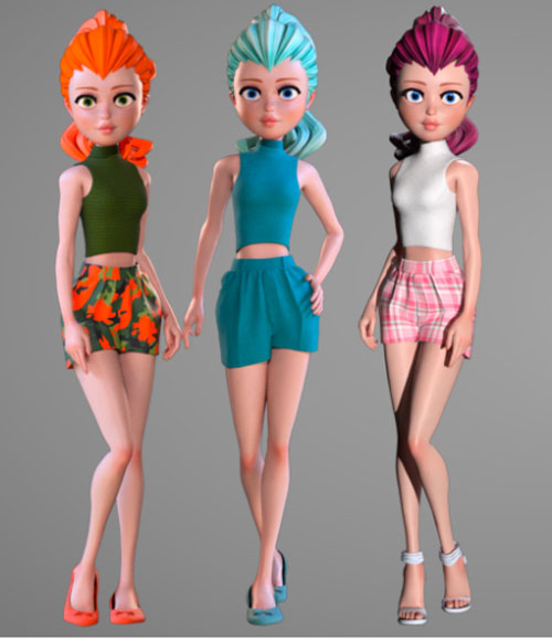 Tammy Short Outfits