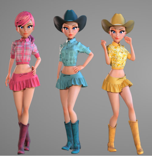 Yvonne Cowgirl Outfits