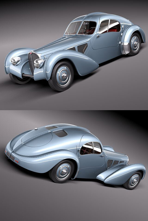 Bugatti Type 57 Atlantic 1936