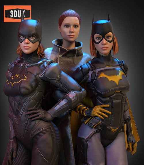 Batgirl Gotham Knights For G8F – PACK 2 (Removed From Store)