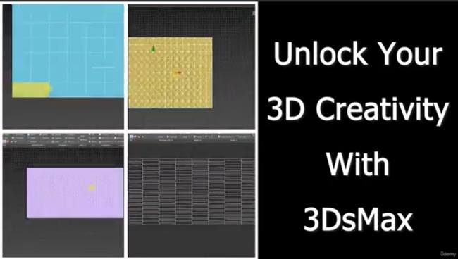 Udemy – How to create 33 wall models with 3dsmax.