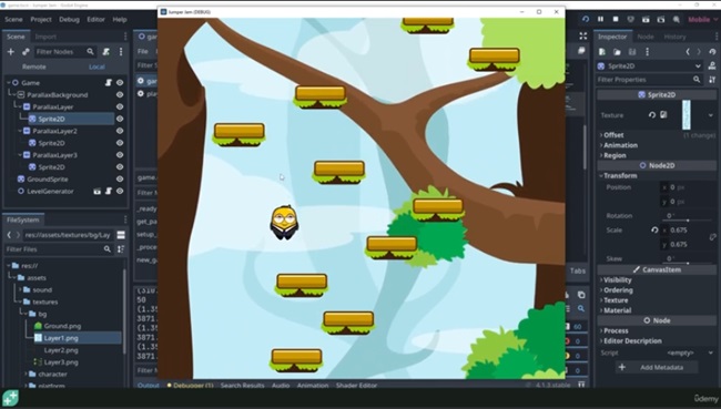 Udemy – Master Mobile Game Development with Godot 4