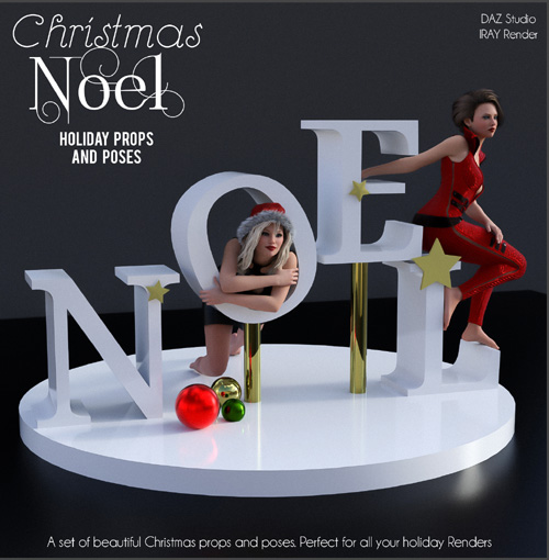 Christmas-NOEL Props and Poses