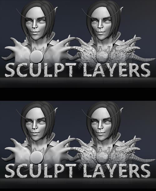 Sculpt Layers for Blender