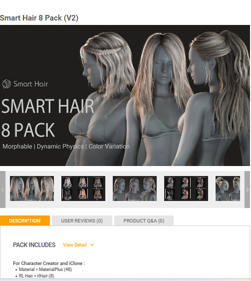 Smart Hair 8 Pack (V2)