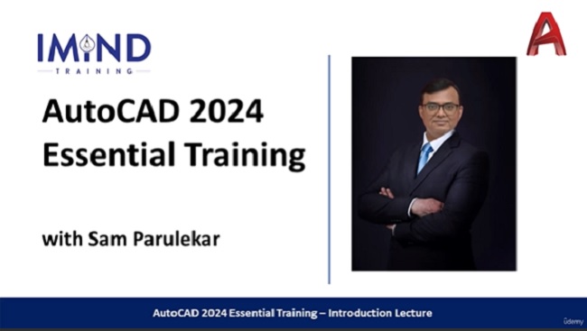 Udemy – AutoCAD 2024 Essential Training by Sam Parulekar