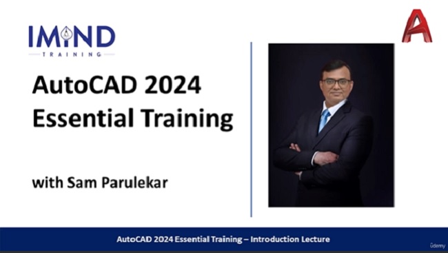 Udemy AutoCAD 2024 Essential Training By Sam Parulekar Daz3D And   240102124058C5KGi 