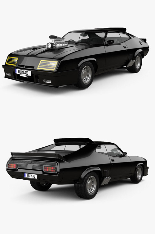 Ford Falcon GT Coupe Interceptor Mad Max 1979
