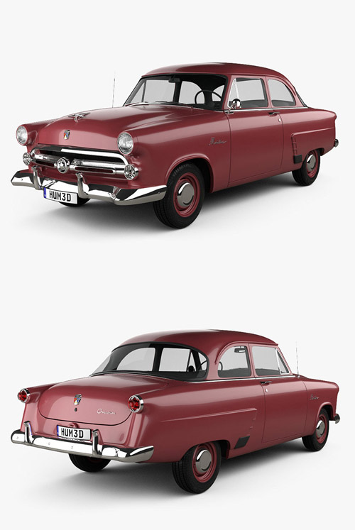 Ford Mainline (70A) Tudor Sedan 1952