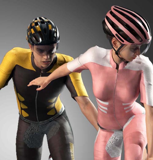 Hospitality Workwear-Cyclist Costumes 7 Set