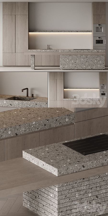 Kitchen with island 003