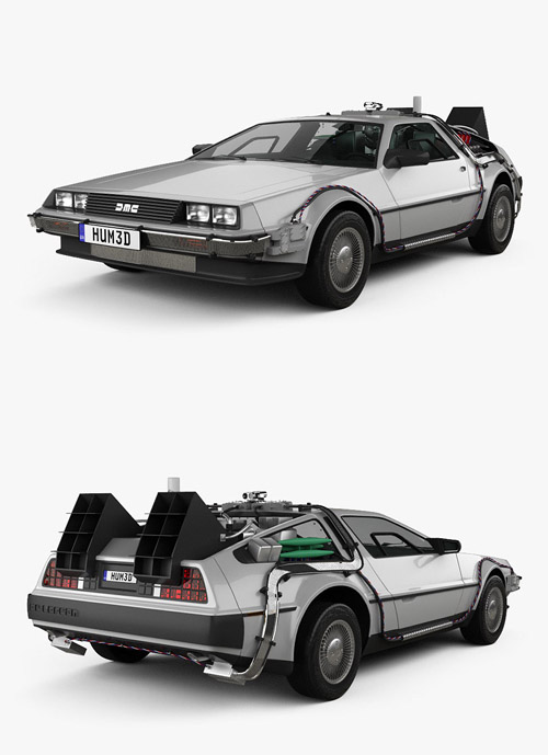 DeLorean DMC-12 BTTF II 1981