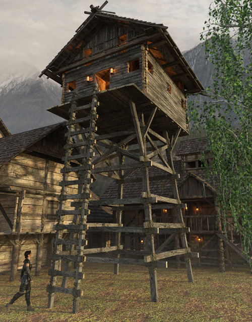Village Watchtowers
