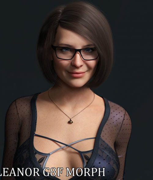 Eleanor Character Morph for Genesis 8 Female (Removed From Store)