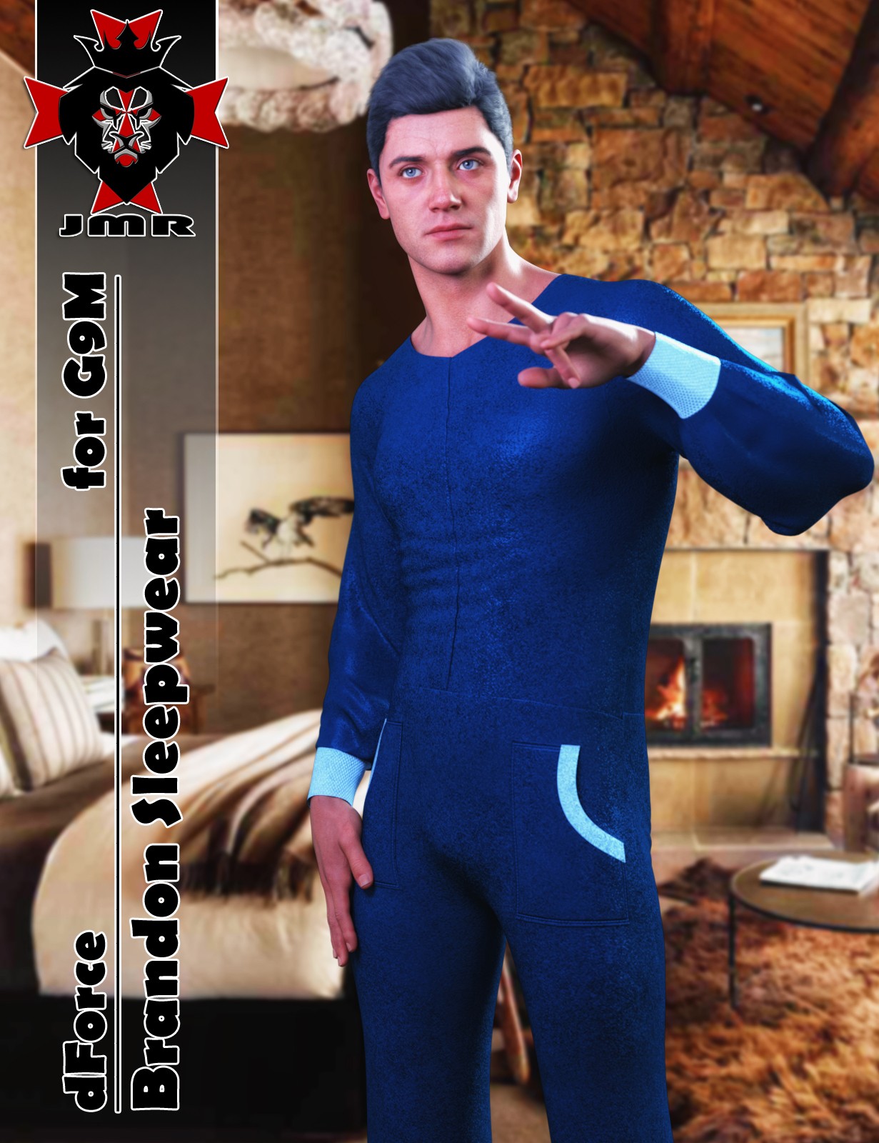 JMR dForce Brandon Sleepwear G9M