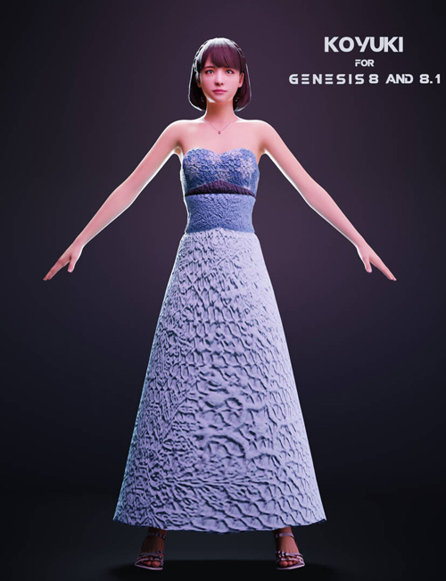 Koyuki For Genesis 8 and 8.1 Female