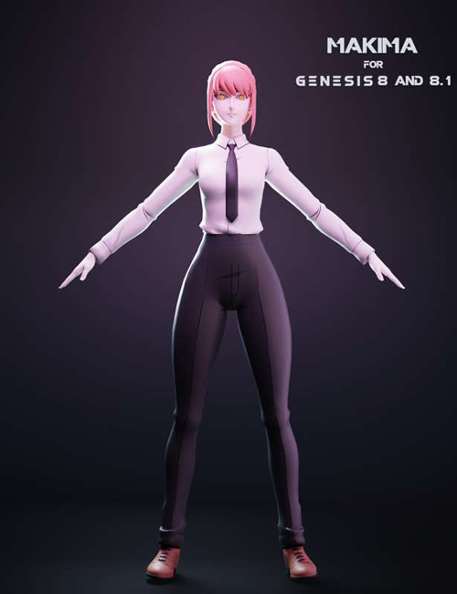 Makima For Genesis 8 And 8.1 Female Done (Patreon)