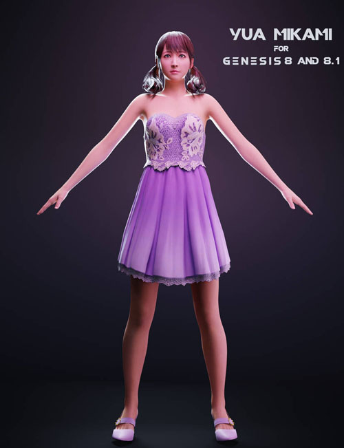 Yua Mikami For Genesis 8 and 8.1 Female