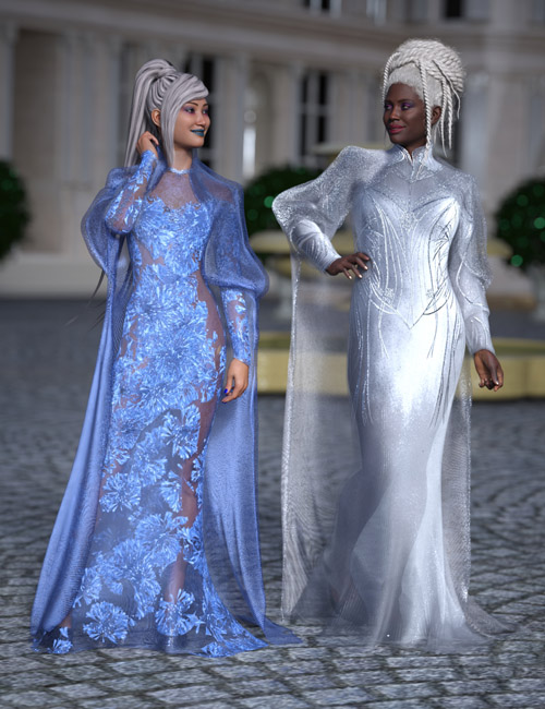 dForce Winter Tide Outfit Texture Add-On