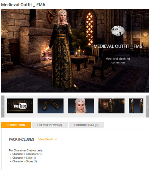 Medieval Outfit _ FM6