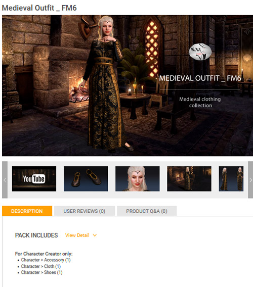 Medieval Outfit   FM6