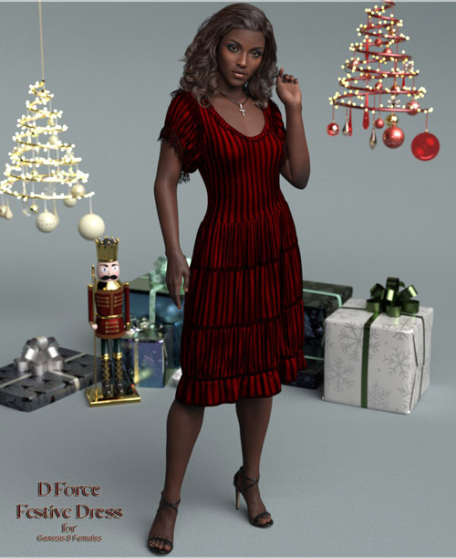 D-Force Festive Dress for G8F and G8.1F