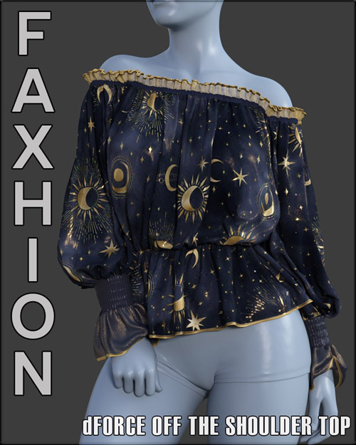 Faxhion - dForce Off the Shoulder Top