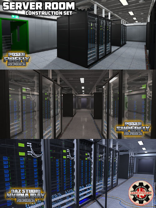 Server Room for Poser and DS