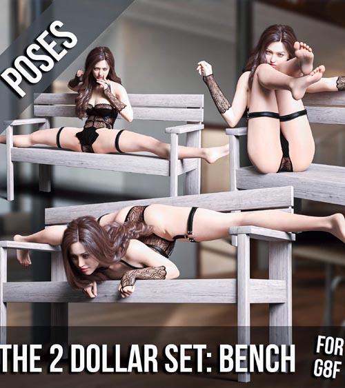 The 2 Dollar Set: 10 Bench Poses for G8F