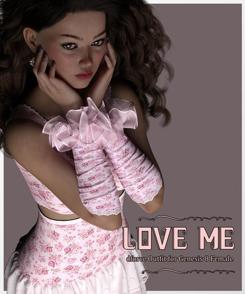 dforce-LOVE ME - Outfit G8F