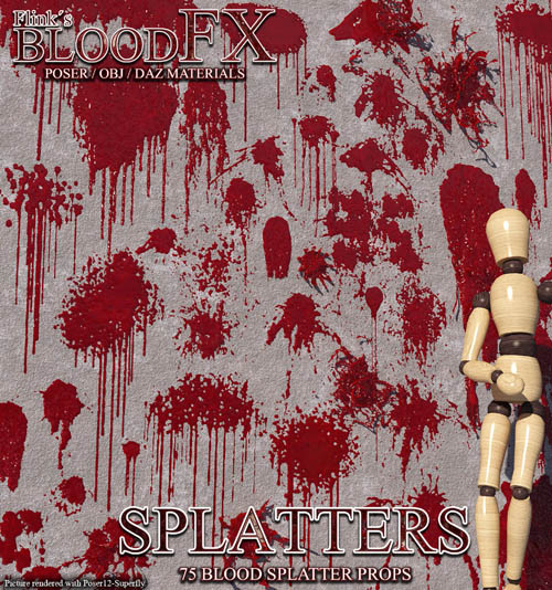 Flinks BloodFX - Splatters