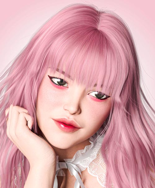 Pinku for Genesis 8