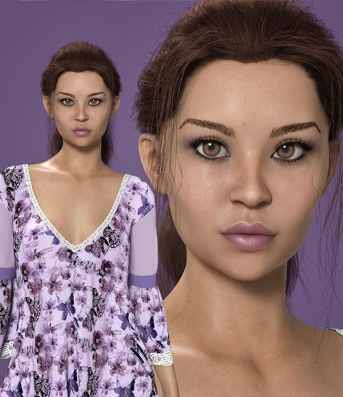 MbM Angela for Genesis 8 Female