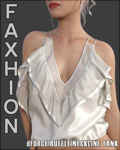 Faxhion - dForce Ruffle Neckline Tank