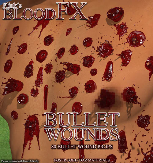 Flinks BloodFX - Bullet Wounds