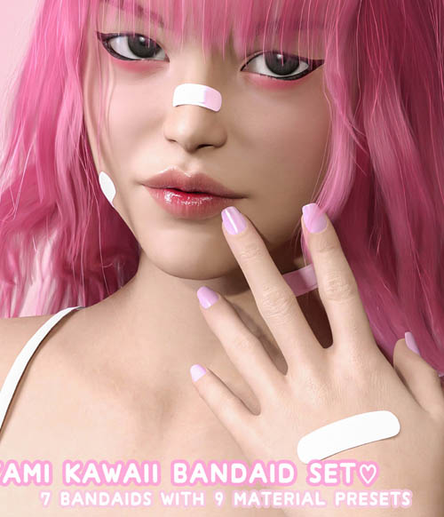 Yami Kawaii Bandaid Set