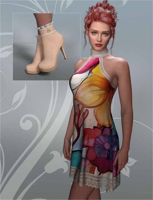 dForce Melanie Outfit for Genesis 9