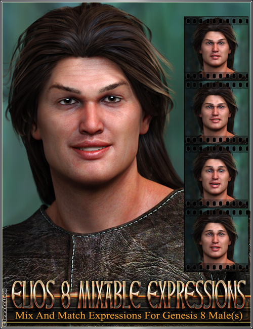 Mixable Expressions for Elios 8 and Genesis 8 Male(s)